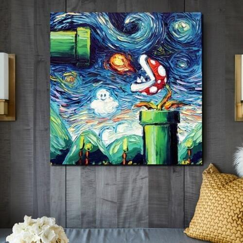 Van Gogh Nordic Poster Wallpaper Canvas Painting Print Living Room Home Decoration Modern Wall Art Oil Painting Posters Picture