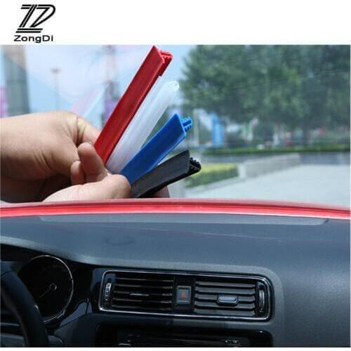 1.6M Car Dashboard Sealing Rubber Sound Seal Strip For Honda Civic Crv Dio Ford Focus 2 Mk2 Mk3 Mk1 Fiesta Mk7 Ranger Mondeo Mk4