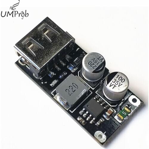 QC3.0 QC2.0 USB DC-DC Buck Converter Charging Step Down Module 6-32V 9V 12V 24V to Fast Quick Charger Circuit Board 3V 5V 12V