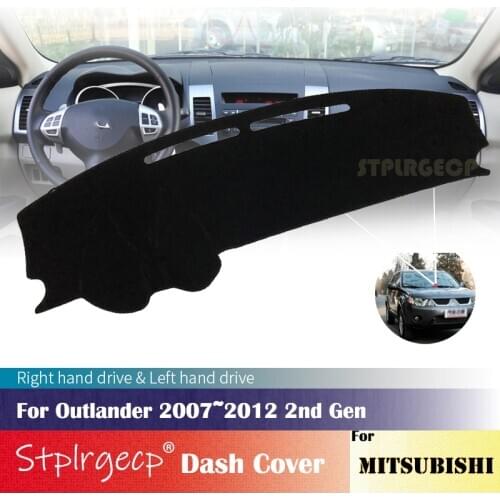 For Mitsubishi Outlander 2007 2008 2009 2010 2011 2012 2nd Gen Dashboard Cover Protective Pad Car Accessories Sunshade Carpet