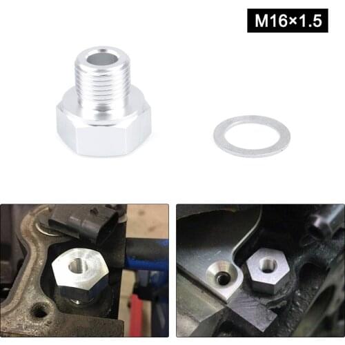 1PC 1/8 NPT Oil Pressure Adapter Fitting LS Swap Gauge Sensor Adapter M16x1.5