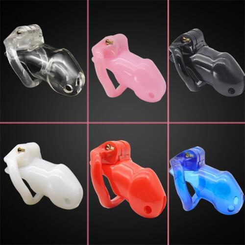 100% Biosurced Resin Male Chastity Cage With Four Penis Rings Sex Toys For Men Gay Chastity Device Lock Cock Ring bdsm Bondage