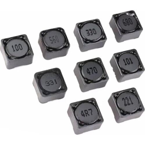 20pcs/lot CD127R CDRH paster power inductor 12*12*7mm CD127 4.7UH/10UH/15UH/22UH/33UH/47UH/68UH/100UH