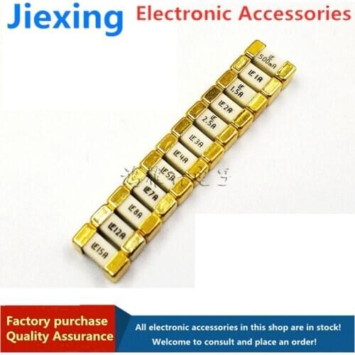 5PCS Imported force special 0451 fast-break 1808 patch fuse F0.5 1 2 3 4 5A 125V 7 8 15A