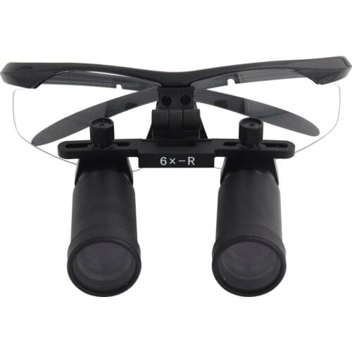 6x-R High Magnification Binocular Dental Loupes Surgical Dental Magnifier Optical Magnifier Microsurgery Magnifying Glasses