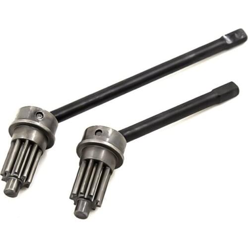 RC Cars Parts For 1/10 TRAXXAS TRX4 TRX6 Metal Drive Shaft Front Wheel Door Bridge Drive Output Shaft Universal Joint CVD