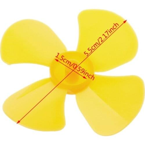 Four Blades Leaves Plastic Propeller For RC Model Motor Ship Boat Aircraft G32C