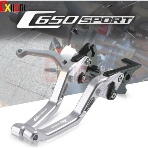 For BMW C650 SPORT Hight-Quality Motorcycle Aluminum Adjustment Brake Clutch levers C 650 Sport 2015 2016 2017 Accessories