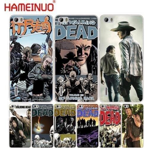 HAMEINUO Super Hot TV The Walking Dead cell phone Cover Case for huawei honor 3C 4A 4X 4C 5X 6 7 8 Y3 Y5 Y6 2 II Y560 Y7 2017