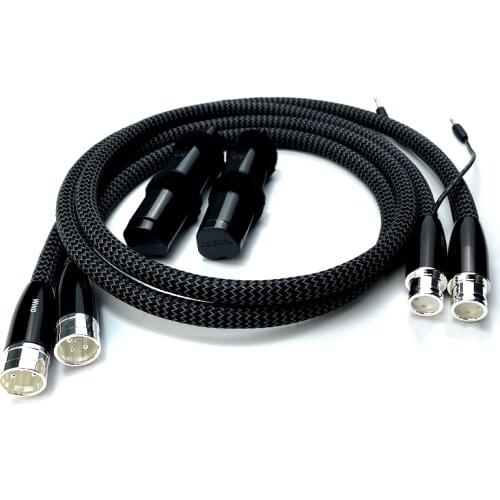 Audiophile Wind XLR Balanced Cable 72V DBS PSS Silver HiFi Audio Line Pair