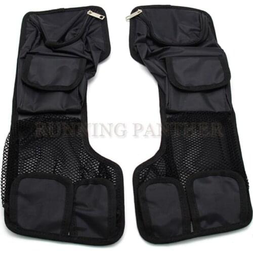 Cotton Hard Saddlemen Saddlebag Tour Pak Lid Organizer Internal Bag Set For Harley Touring Models 1993-2013
