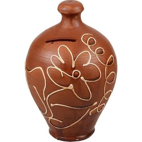 Pottery Piggy Bank Breaking Opened Big size decorative objects Декоративные элементы Objetos decorativos