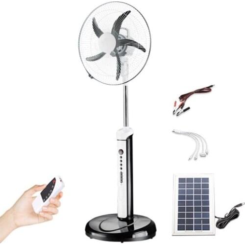 Best rechargeable electric battery powered fan in the stand