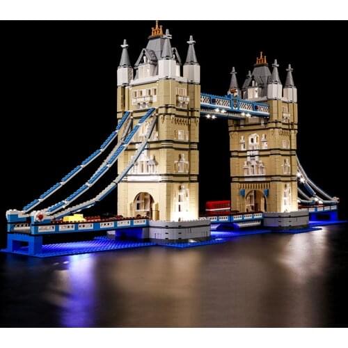 LED Lighting Kit Architecture London Tower Bridge Light Set For 10214 (NOT Included The Model)