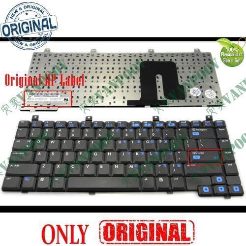New US Notebook Laptop keyboard for HP Pavilion dv4000 dv4100 dv4200 dv4300 dv4400 Black - 383495-001 MP-03903US-442 K031830A1