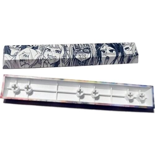 2021 New PBT Dye-Subbed Anime Keycaps 6.25U Space Keycap Mechanical Cherry Profile Keycap