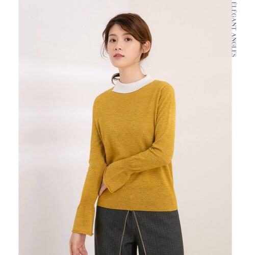 New Womens Cashmere sweaters In Autumn and Winter 2020 Fiber fever Sweaters for Women Winter Clothes Women Fashion Solid Tops