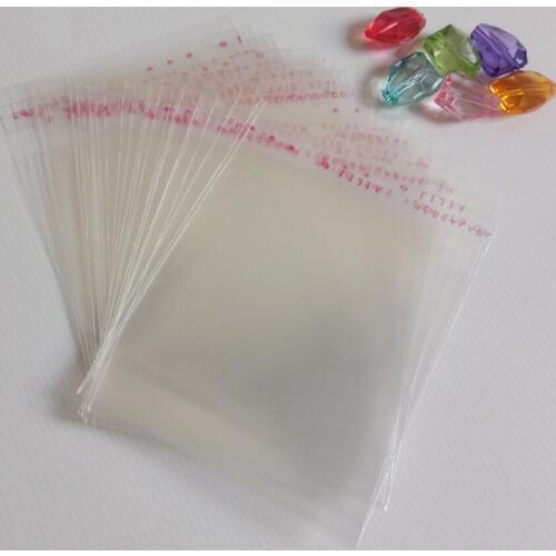 500pcs Clear Opp Bag Self Adhesive Seal Transparent Bags For Cloth/gift/Jewelry Pouches Small Plastic Bags Display Packing Bag