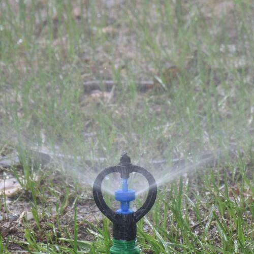 3/4" Male thread Irrigation 360 Degree Automatic Rotary Nozzle 1/2" Sprinkler Garden lawn Watering Sprinkler 1PCS