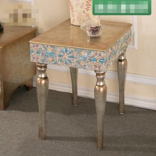 Nordic Table Light Luxury Simple Small Coffee Table Telephone Table Small Apartment Living Room Sofa Side Table Corner Table