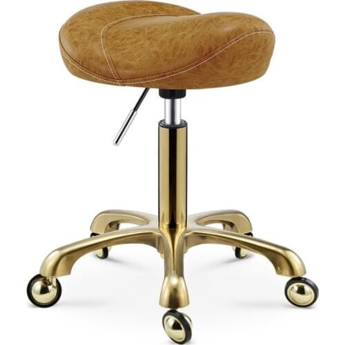 Beauty Stool Barber Shop Chair Hair Salon Rotary Lift Nail Makeup Hair Salon Pulley Work Bench