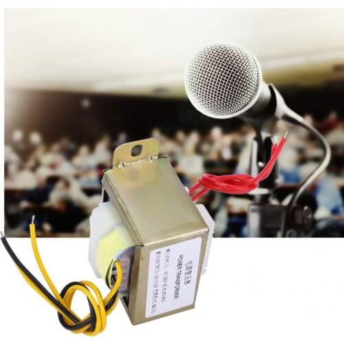 Pure Copper Transformer 12V 30W Power Transformer Input AC 220V Output Dual AC 12V for 2.1 Channel Amplifier Board