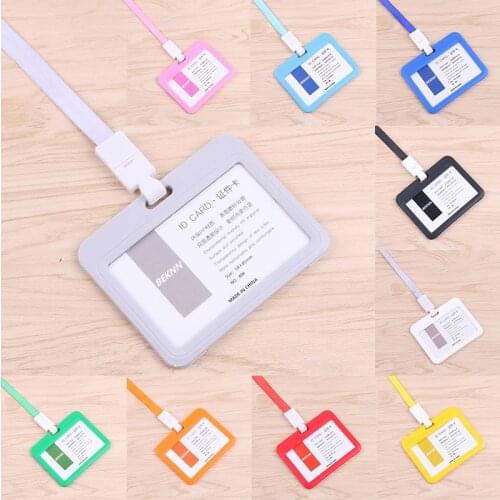 Vaccination Card Protector Health Card Protective Card Case 4 X 3 Inches Lanyard Transverse Clear Pp Plastic Card Holder