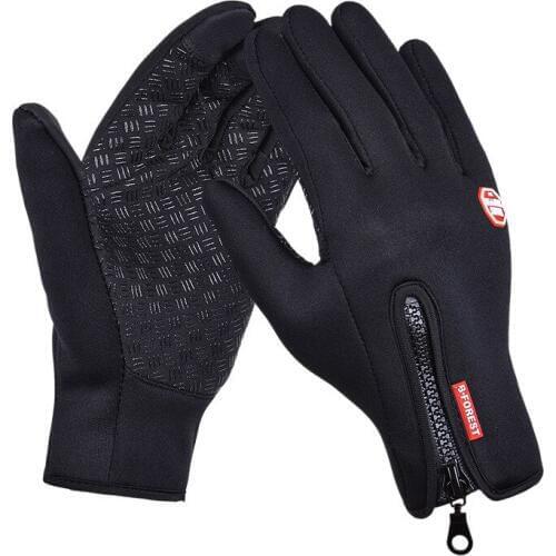 Winter Outdoor Motion Glove Keep Warm Glove Touch Screen Riding Glove Cold-proof Increase Down Windbreak Thickening Gloves