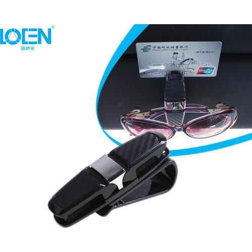 1pcs Automible Interior Accessories Sun Visor Clip Fastener For Sunglasses Ticket Card Receipt Holder Car Styling