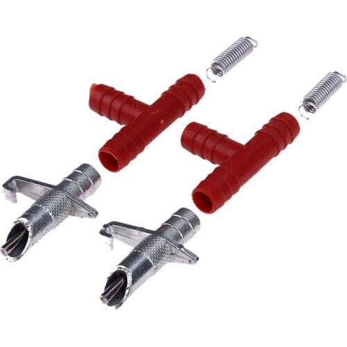 10 sets, Automatic Water Feeder,Spring Waterer Drinker Poultry Rabbits Nouse Feeder Drinker for farm animals