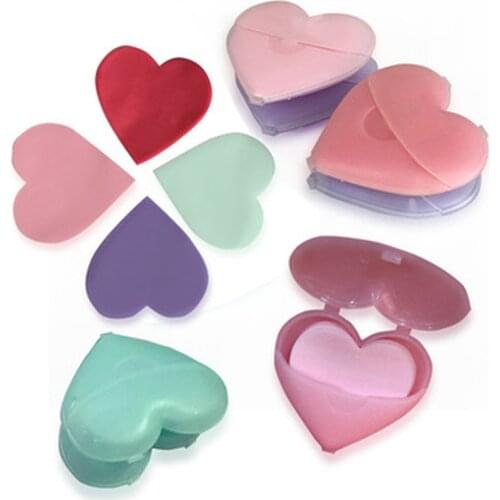 50pcs Travel Portable Disposable Boxed Soap Paper Make Foaming Scented Bath Washing Hands Clean Scented Slice Mini Paper Soap