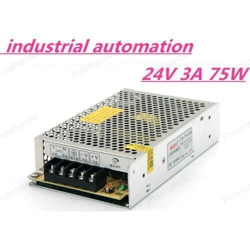 75W 24v 3A Switching power supply Driver For LED Light Strip Display Factory Supplier AC 110V/220V