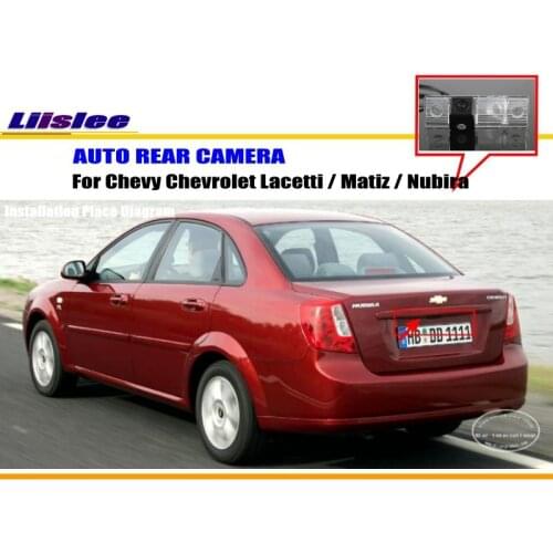 Car Rearview Camera For Chevrolet Chevy Lacetti Matiz Nubira Rear View Back Up Park NTST PAL License Plate Lamp CAM