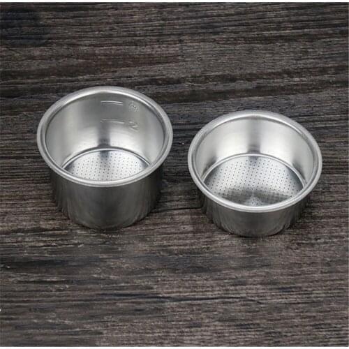 51mm 2 Cup/4 Cup Coffee Machine Filter Basket Household Coffee Maker Parts Coffee Filter for DeLonghi Coffee Machine Accessories