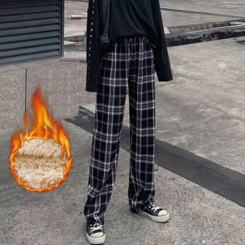 HKCP Women's Plaid Trousers China