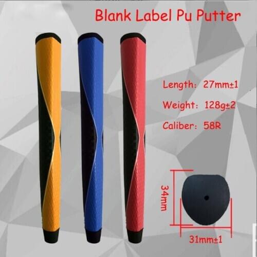 Overstretches golf grips rubber inner tube PU golf putter grip color block decoration golf club grip