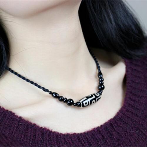 2018 New Arrival Tibet Dzi Beads Choker Necklace Beautifull Necklace for Men & Women Nine Eyes Dzi Beads Free Shipping
