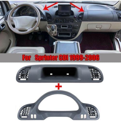 Dashboard Housing Panel Cover+Shelf Passenger Compartment With Air Vents for Mercedes Benz Sprinter CDI 1999-2006
