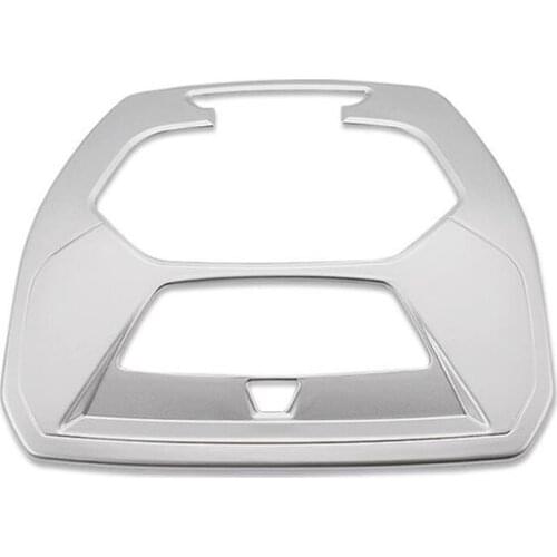 For Ford Escape Kuga 2017-2019 Car Silver Front Reading Light Lamp Panel Cover Trim Decoration Frame Accessories