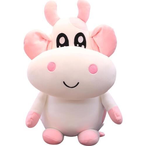 Plush cattle toy stuffed cow toys soft animal toy