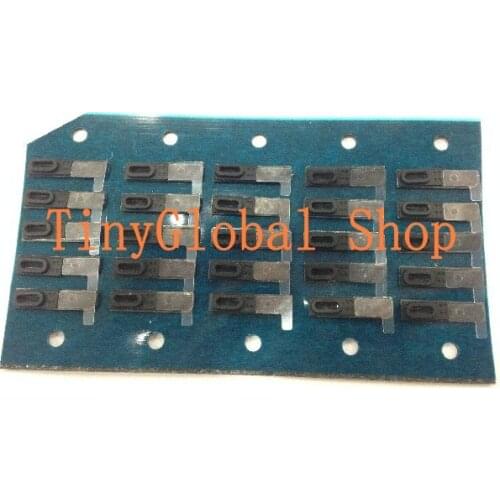 XGE 50pcs Inner Anti Dust Grill Mesh Net With Rubber Gasket Adhesive Glue For Ear Speaker Earpiece of iPhone 6 6G 6P 6S 6GS 6SP