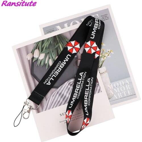Ransitute R1818 Science Fiction Movie Umbrella Lanyard Badge ID Lanyards Mobile Phone Rope Key Lanyard Neck Straps Accessories