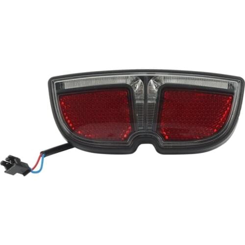 6V LED E-Bike Tail Light for Bafang BBS BBS01B BBS02B BBSHD Mid Drive Crank Motor Kit Electric Bike Rear Rack Brake Lamp