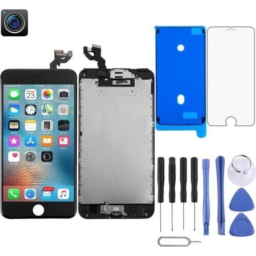 LCD Screen and Digitizer Full Assembly with Front Camera for iPhone 6s Plus