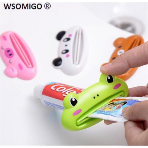 1pcs Multifunction Kitchen Accessories Tools Cartoon Toothpaste Squeezer Home Accessories Bathroom Decoration Kitchen Gadgets-S