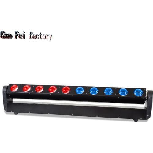 10X40W RGBW 4In1 Led Single Control Moving Head Scan Light Dmx512 Dj Mobile Lights For Bar Party KTV Home Wedding Effect Lamp