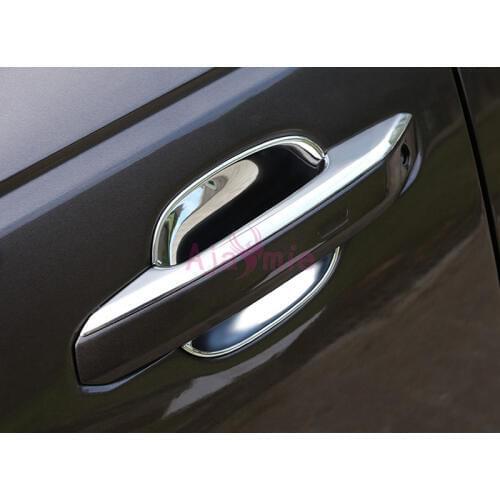Accessories For Audi A4 B9 Sedan Avant Allroad Sportback Coupe Cabriolet Door Handle Bowl Cover Trim Overlay Chrome