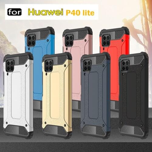 Armor Cases For Huawei P40 lite P30 P20 Pro Mate 20 Y9 Y6 Y7 P Smart 2019 Shockproof Cover on Honor 20 8X 8A 10i 10 lite 9X Case