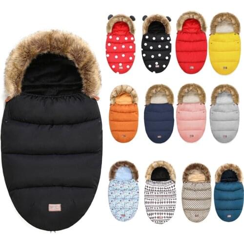 Baby Sleeping Bag Baby Winter Envelope for Newborns Sleeping Bag for Infants Footmuff for Stroller Infant Sleepsack Winter