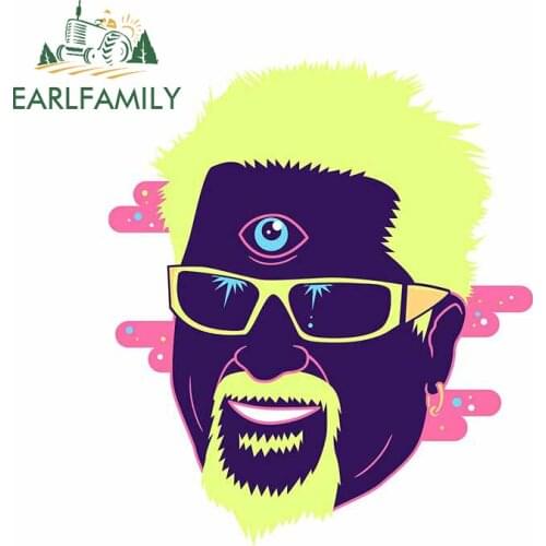 EARLFAMILY 13cm x 11.2cm for The Flavor Within Vinyl Car Stickers Scratch-proof Personality DIY Creative Window Trunk VAN Decal